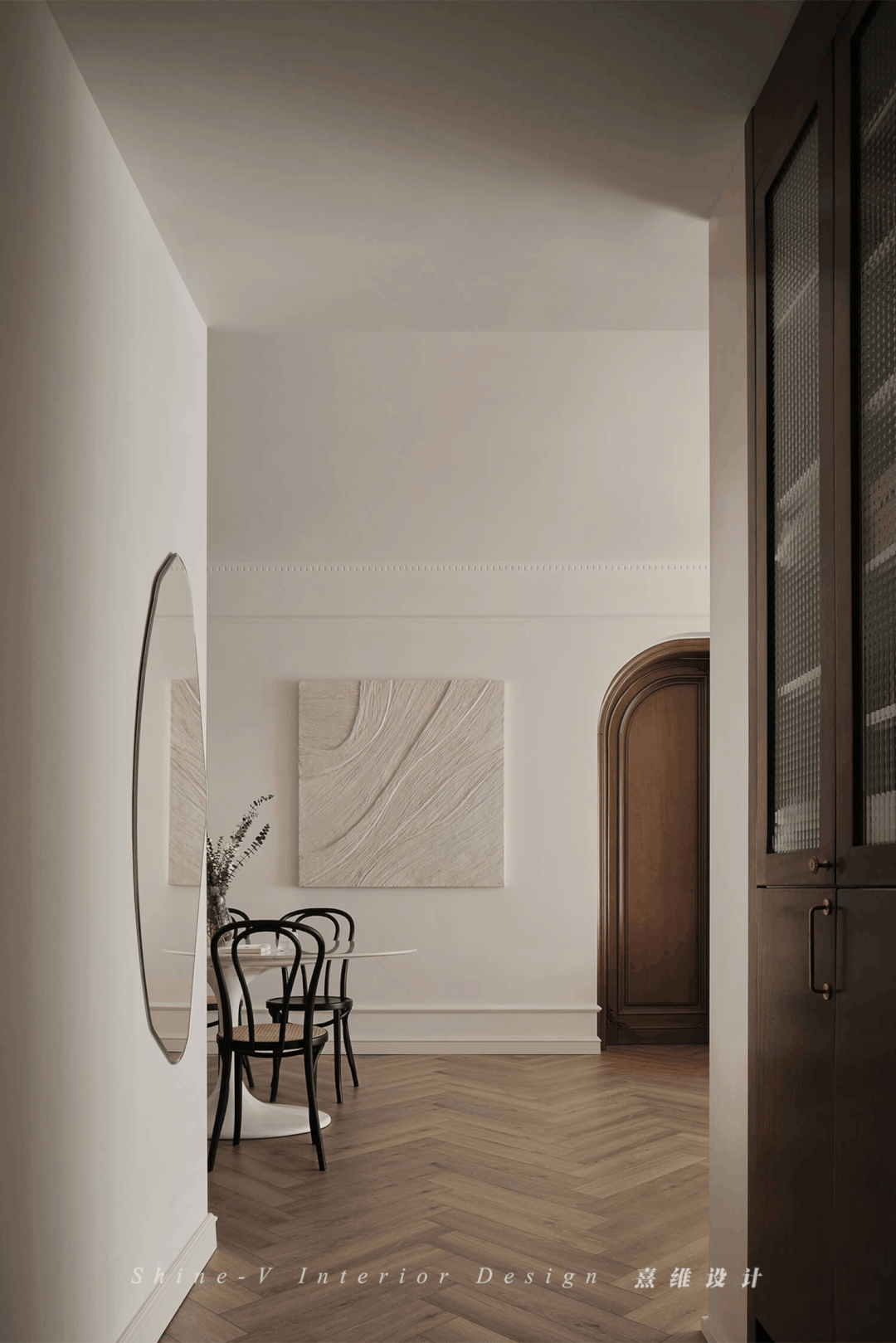 啡夏 · 120㎡轻复古法式优雅之家丨中国南京丨熹维设计-38