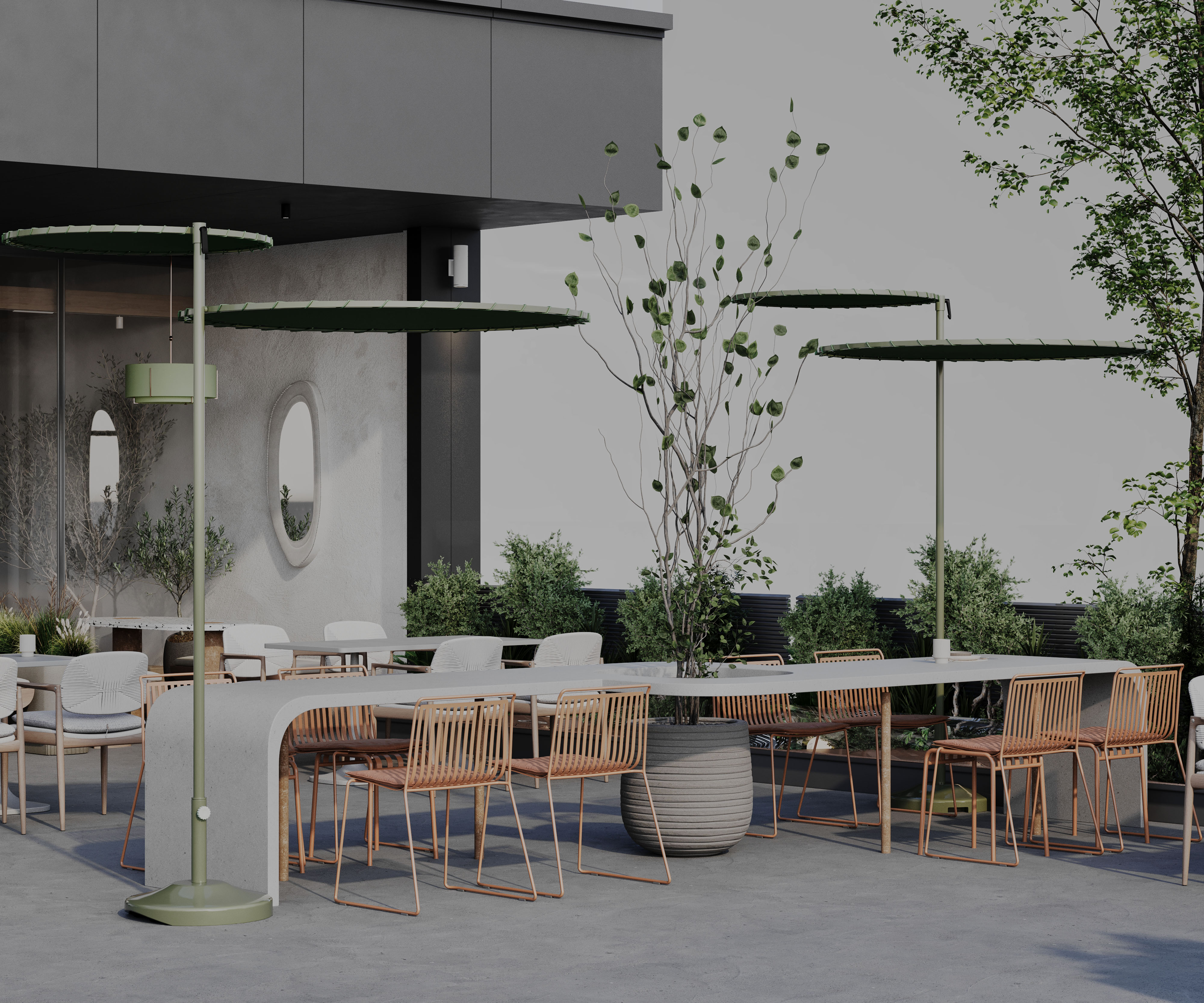 Restaurant Outdoor Area—Share3 Pita-3