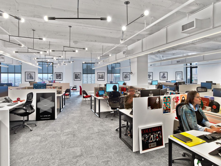 索尼纽约新总部现代办公空间设计-24