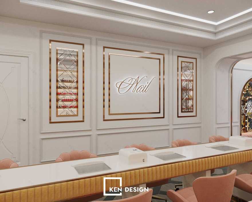 英国美甲与鸡尾酒酒吧设计项目丨KenDesign-4