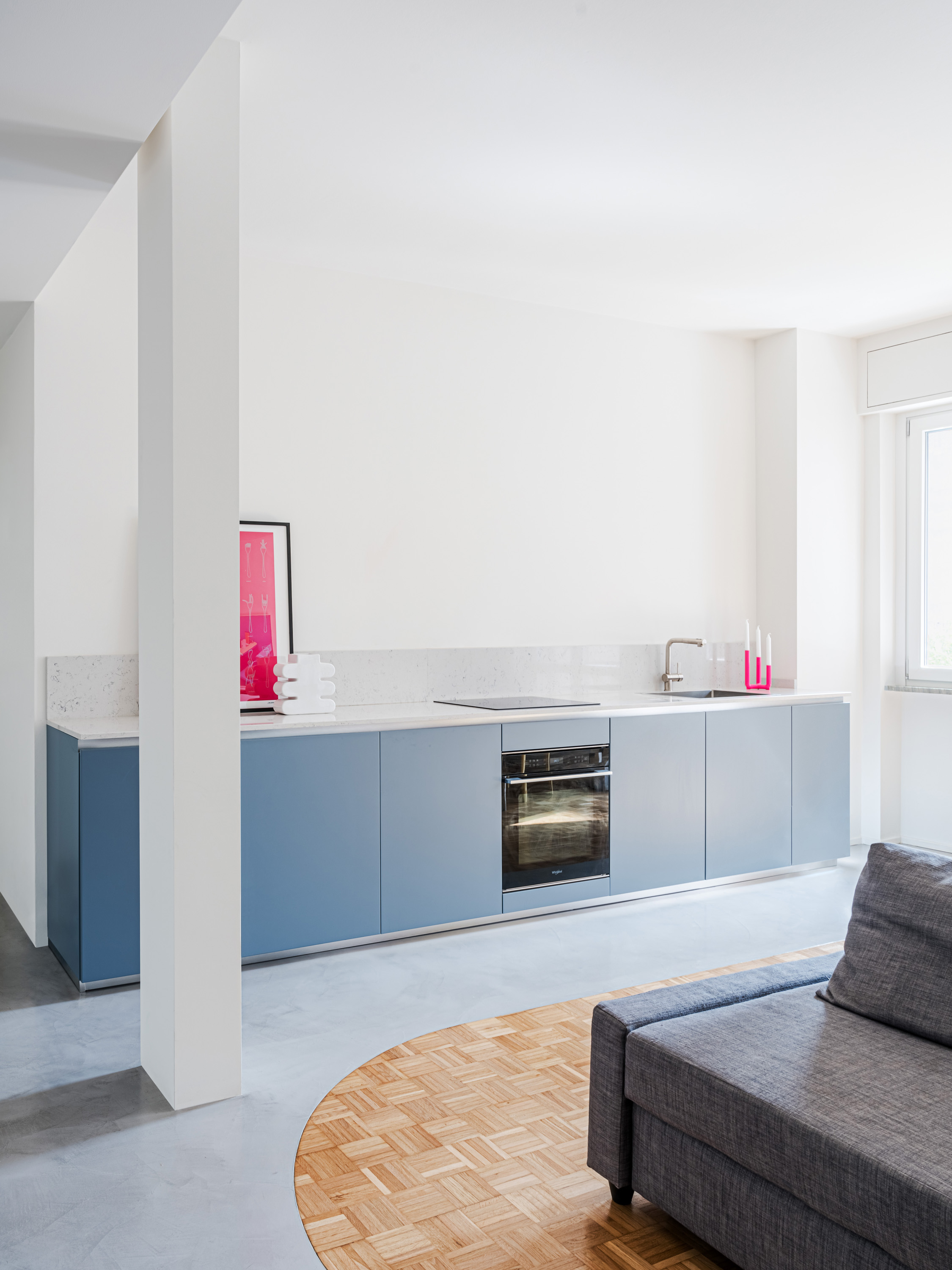 复古糖果色公寓设计-13