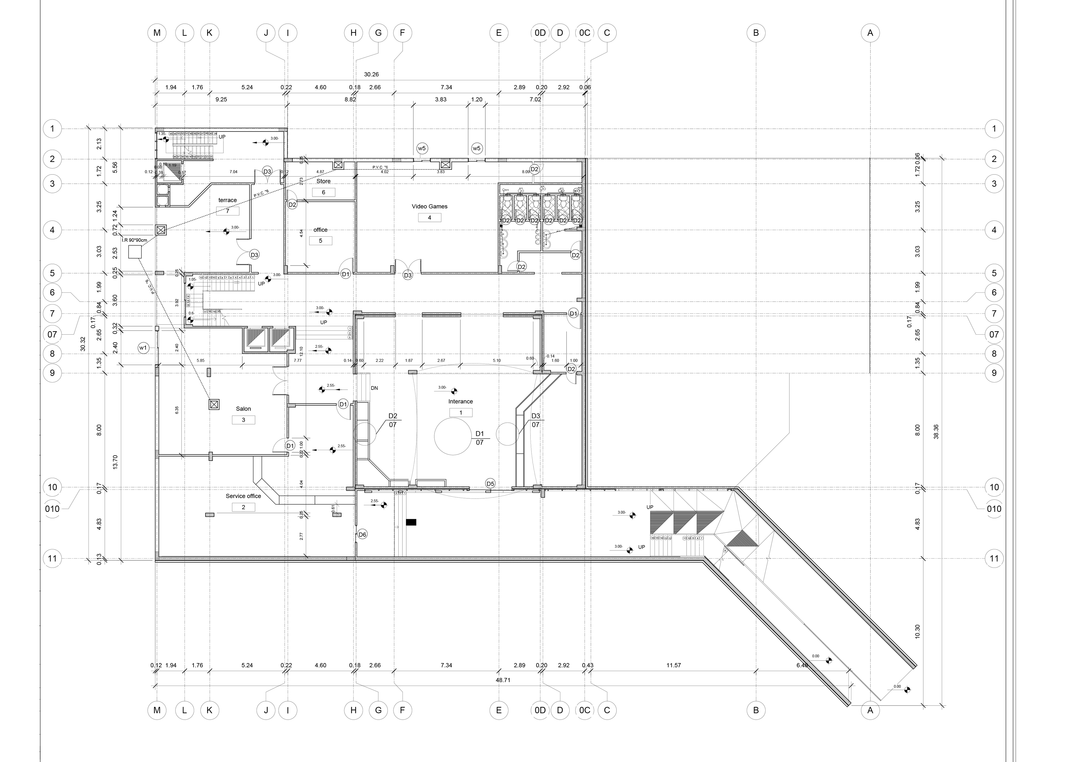 俱乐部会所项目丨埃及开罗丨Revit Architecture-8