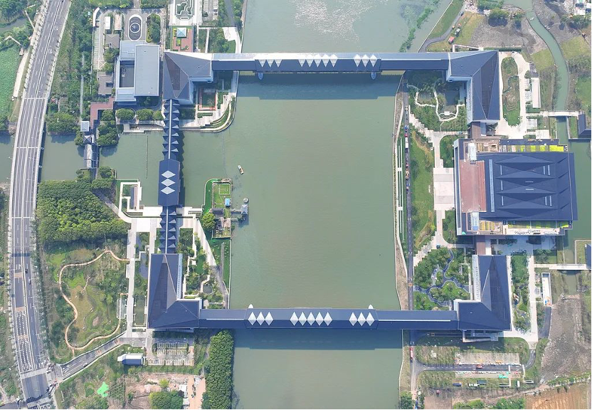 我院总规划师段进院士参加央视总台《生态中国》节目介绍长三角水乡客厅方厅水院设计理念-61