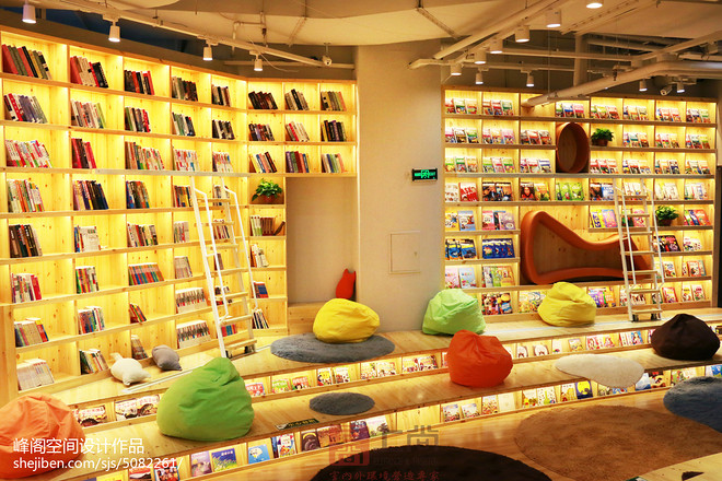 Book Look亲子阅读馆丨中国天津丨峰阁空间设计-24