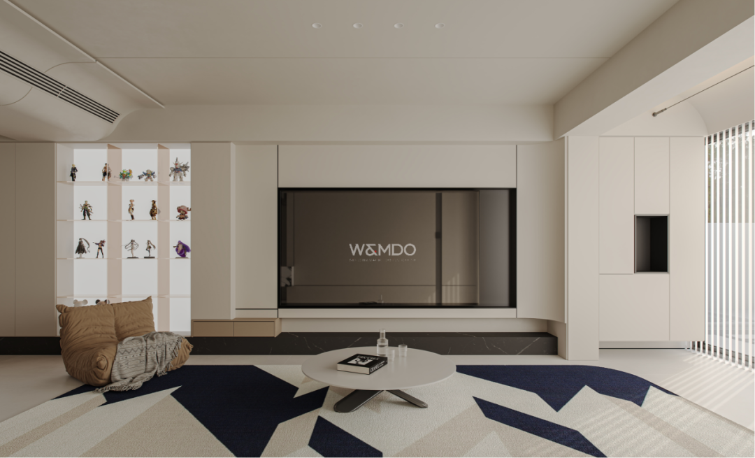 奶油原木慢生活·云逸娱乐室设计丨W&MDO-18