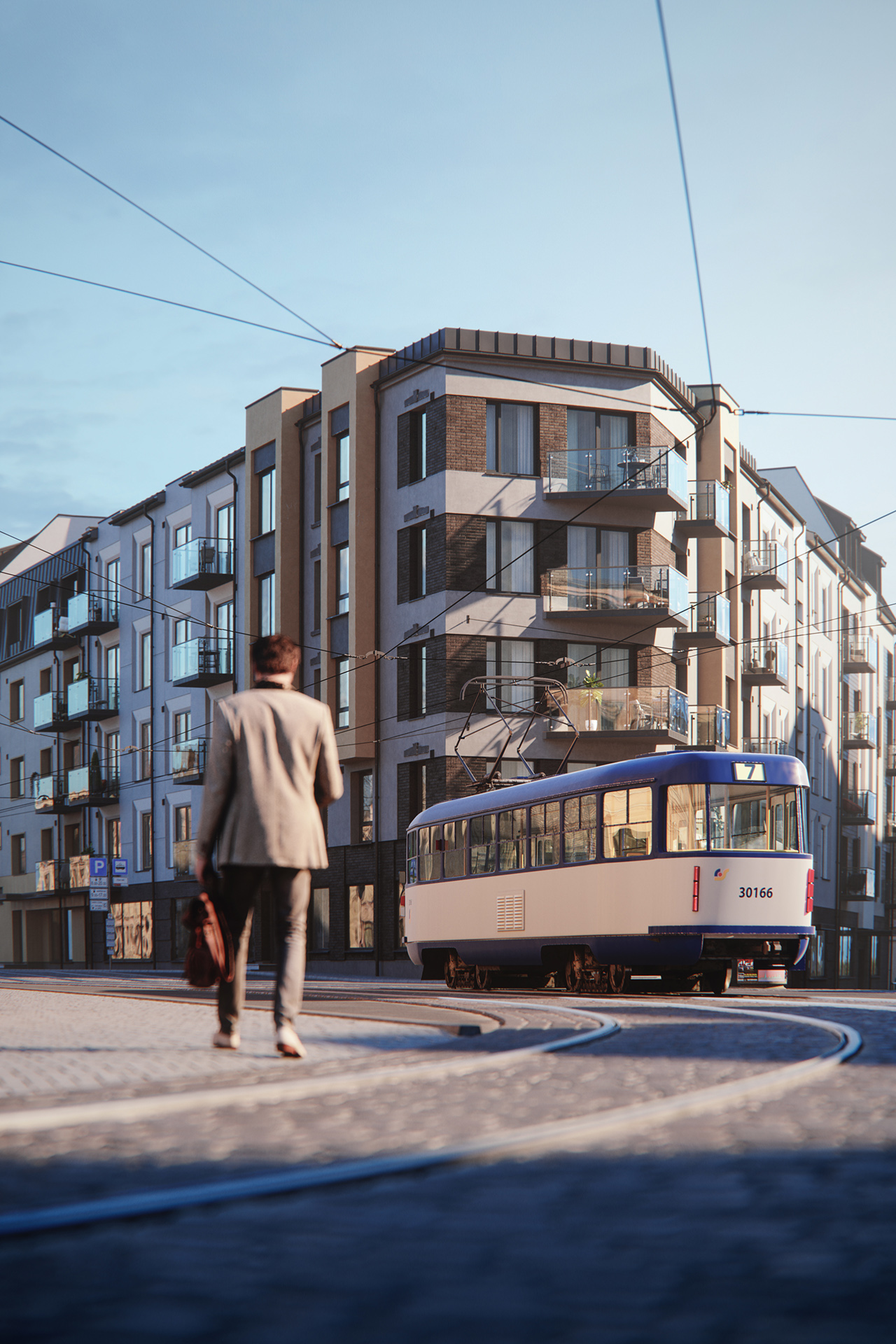 Riga Residential Property 3D Visualization-23