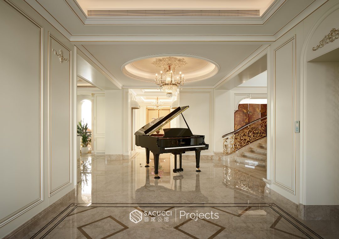 SACUCCI案例赏析·武汉·传世大宅·将优雅刻进空间丨中国武汉丨刘洋(空间设计师),刘劲旅(木作设计师)-14