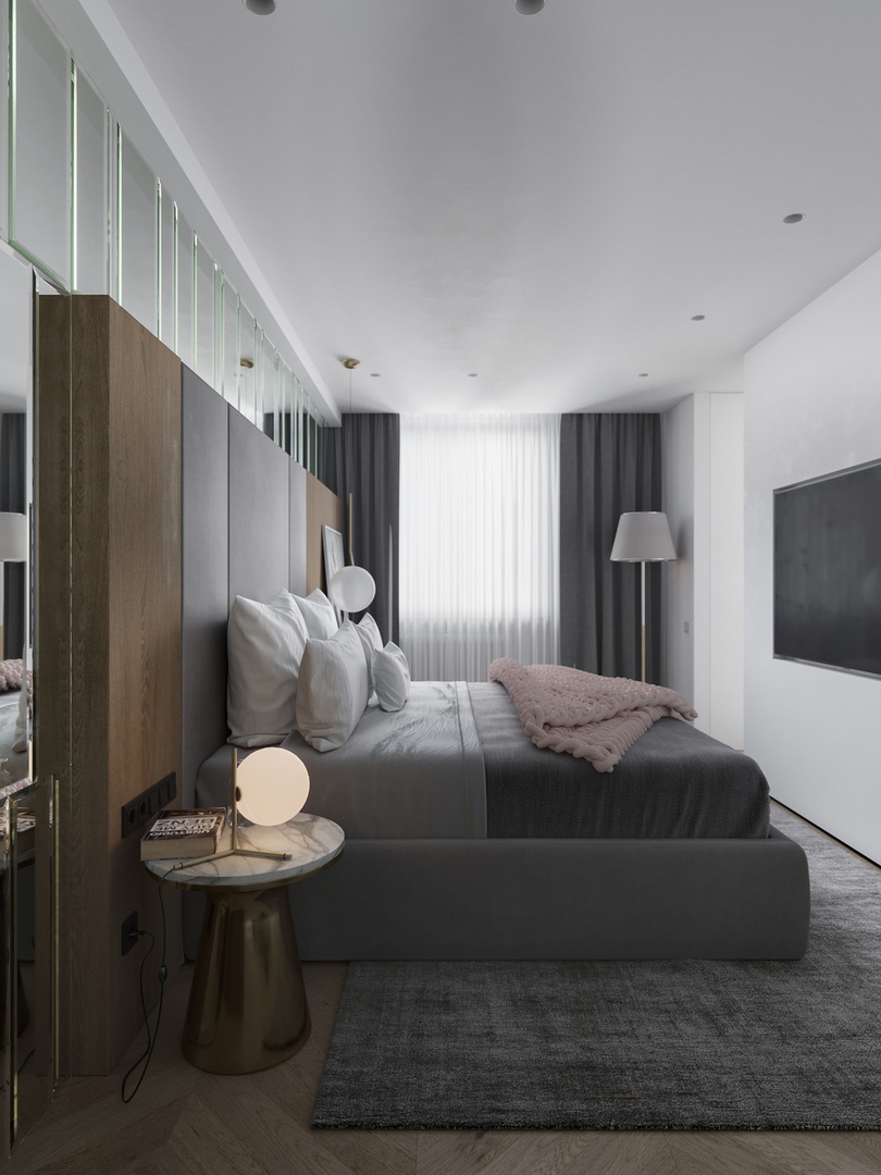 Проект спальни（卧室项目）丨Артур Митрошкин（阿尔图尔·米特罗什金）-9