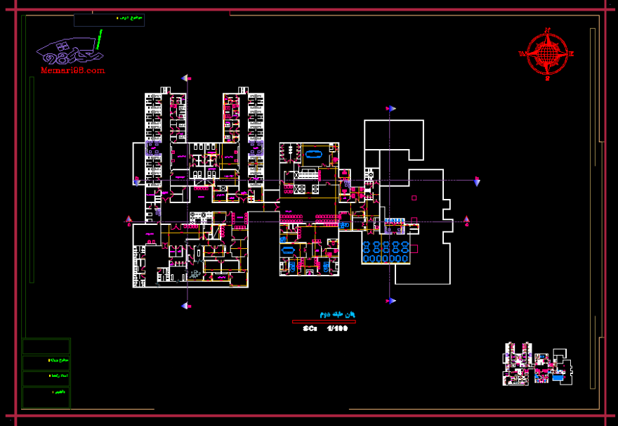完整医院项目(AutoCAD 渲染 PSD 图纸排版)-12