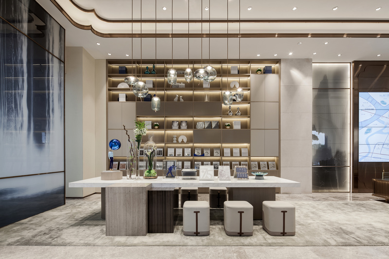 长乐悦龙门售楼处 | 自然与都市的和谐交融-8