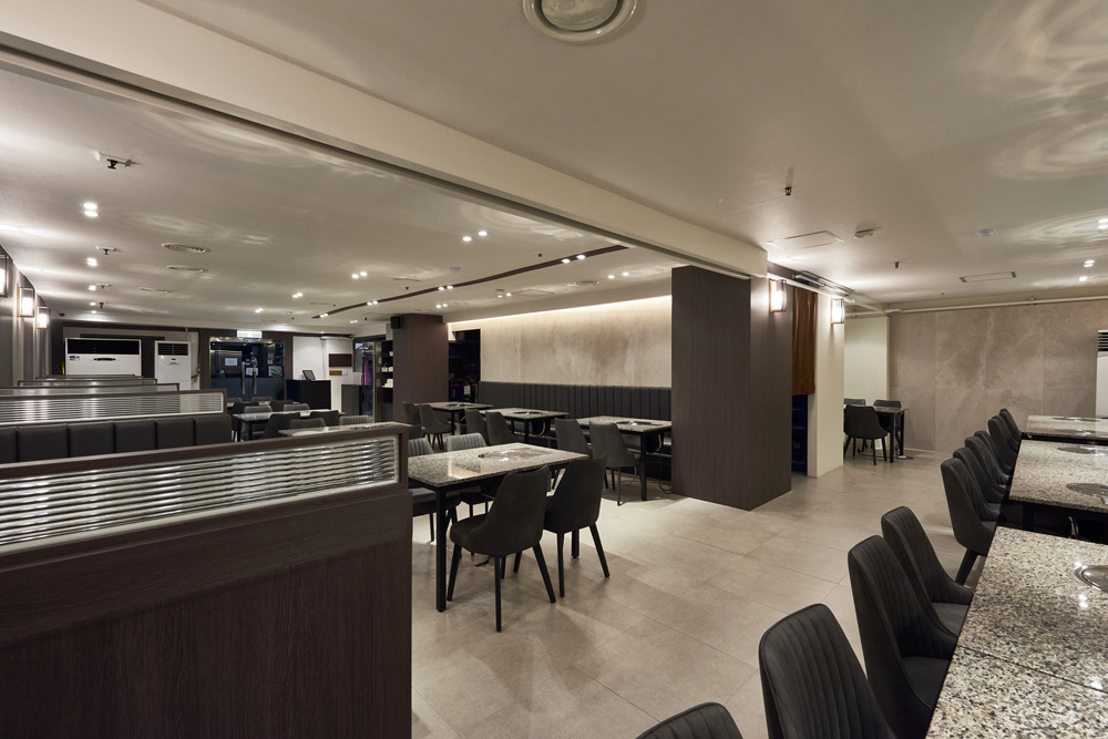 43 平米韩式餐厅 高贵氛围的室内设计-10