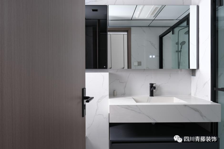 御景苑 160㎡现代简约住宅丨冷雪莲-64