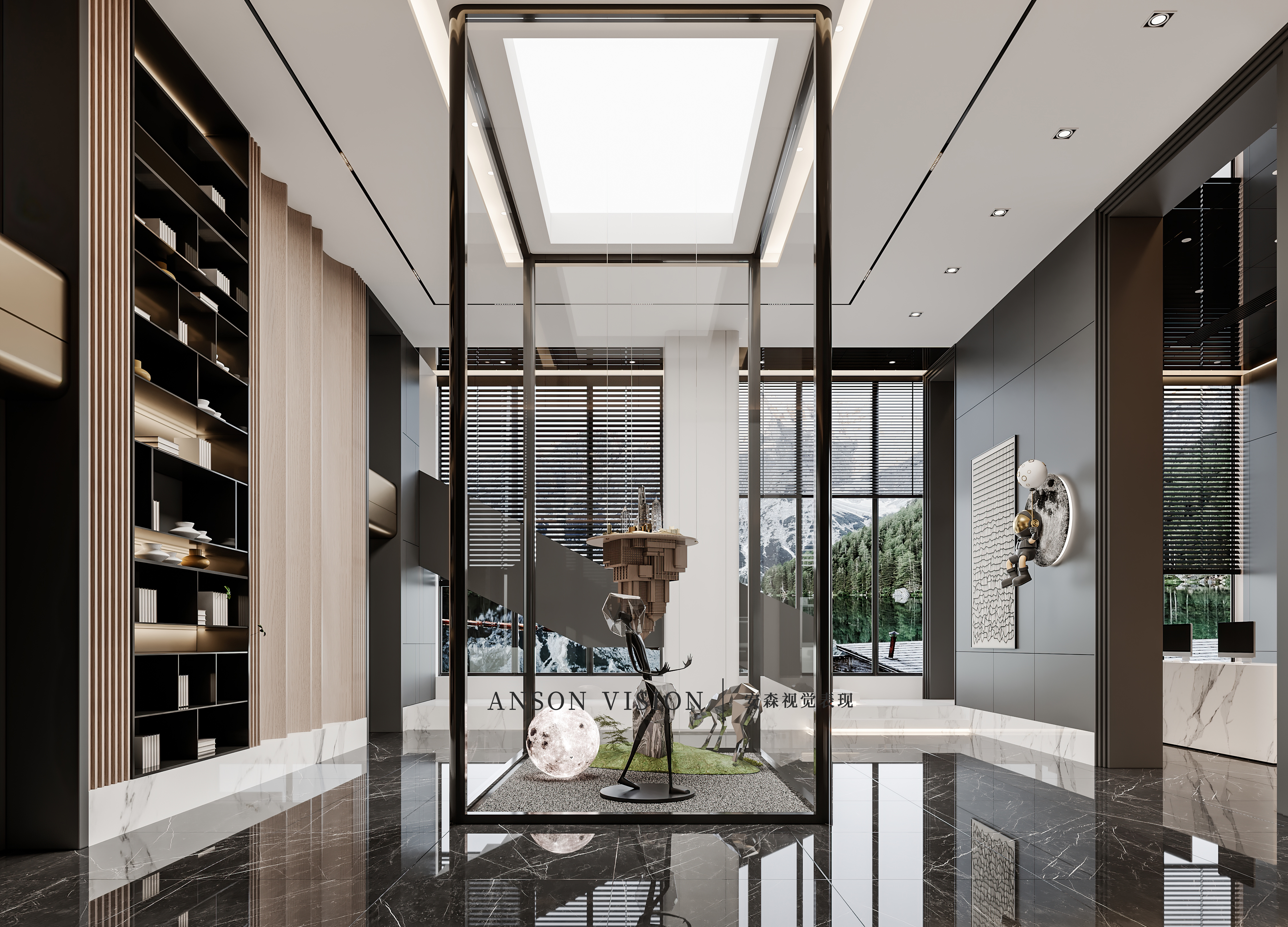 几木三舍现代商业空间表现丨Ansonvision·蒙头睡-5