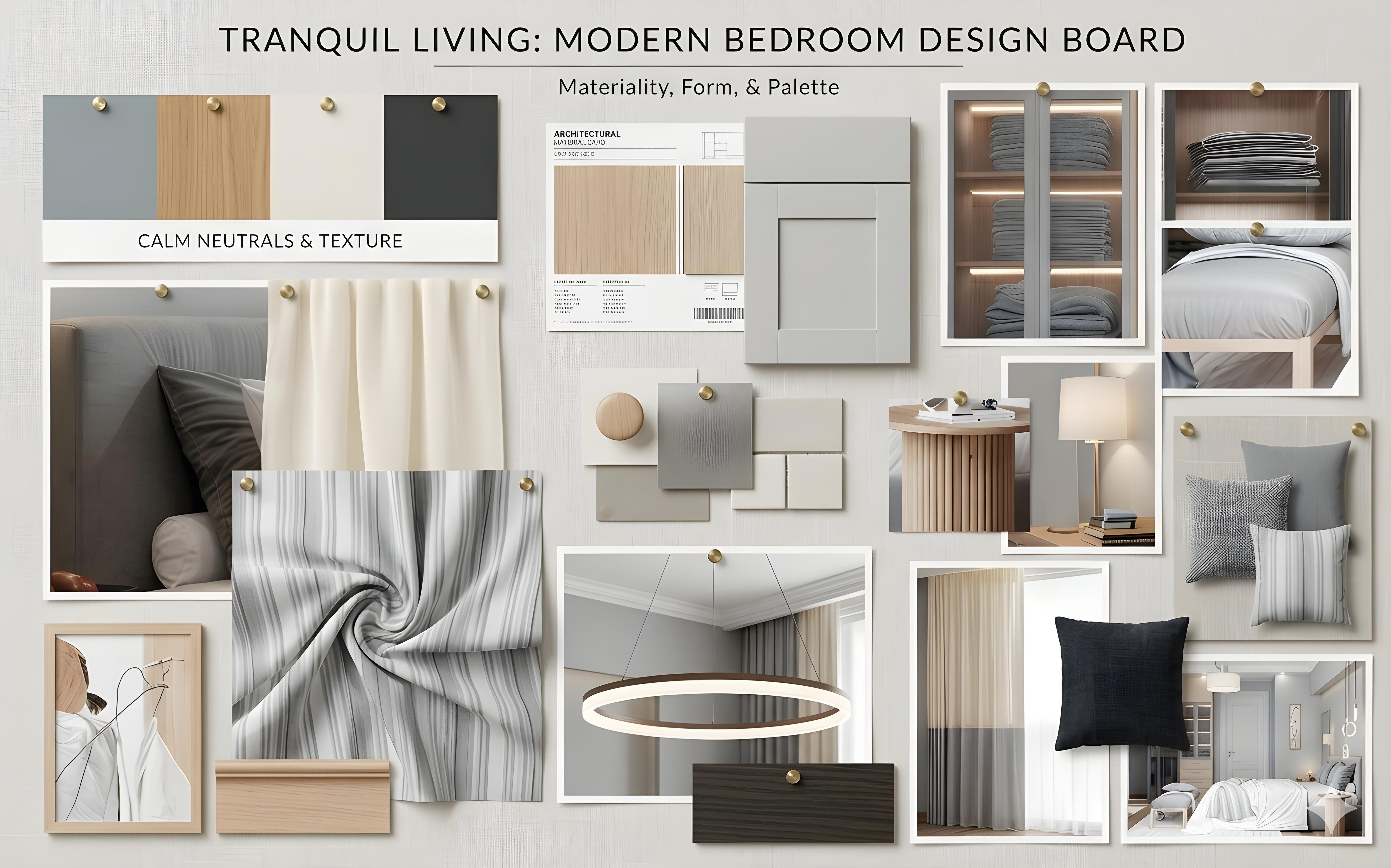 BEDROOM Contemporary Minimalism fusion Japandi-10