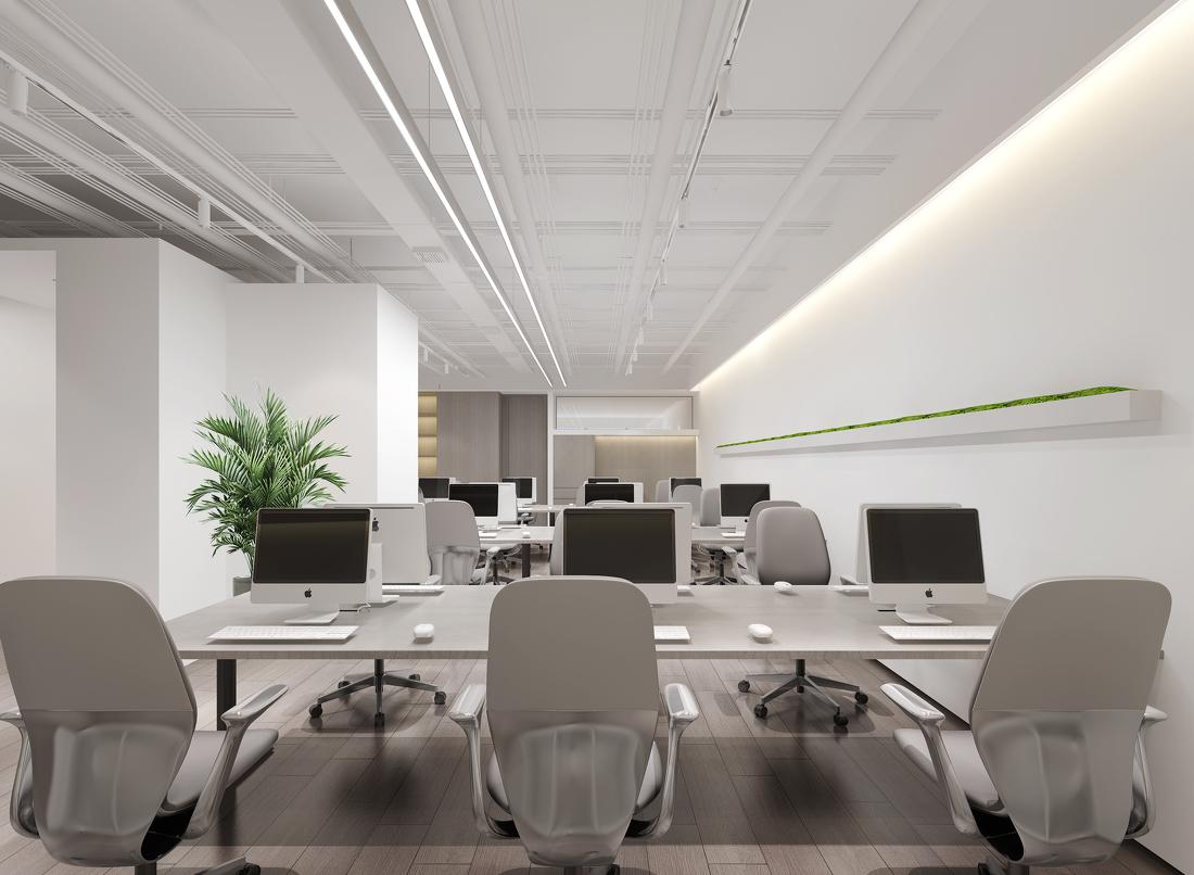 简约人文办公空间设计-22