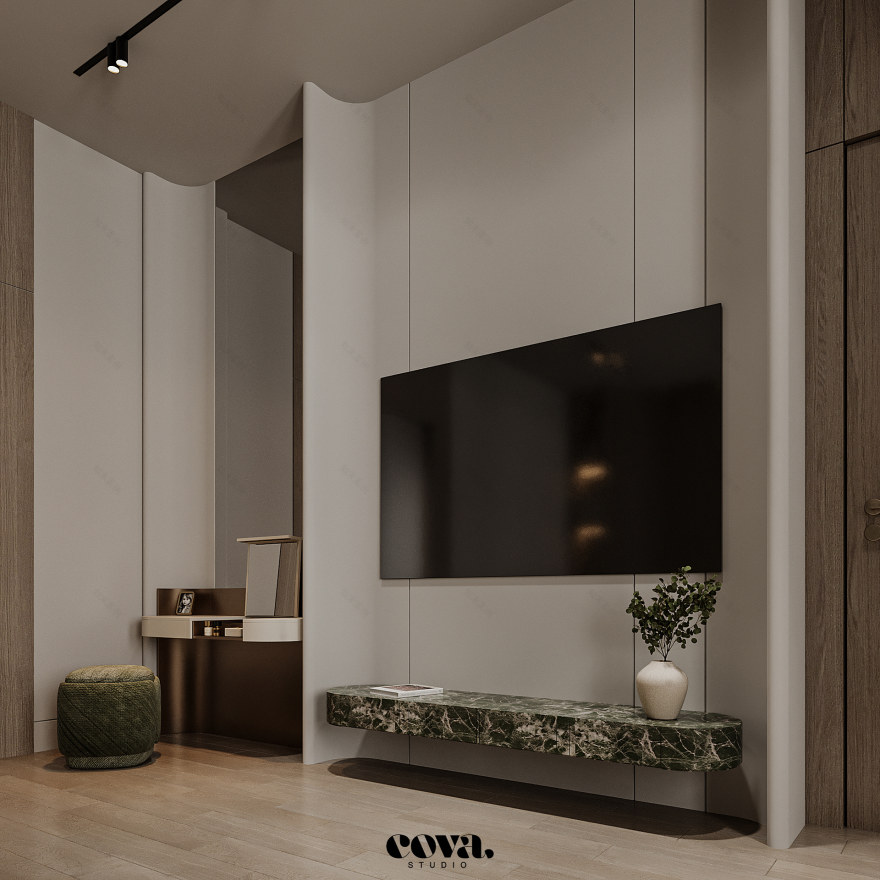 主卧室丨沙特阿拉伯丨Cova Studio-13