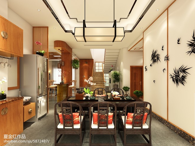 融侨水乡温泉别墅10号楼500平米装修项目-7