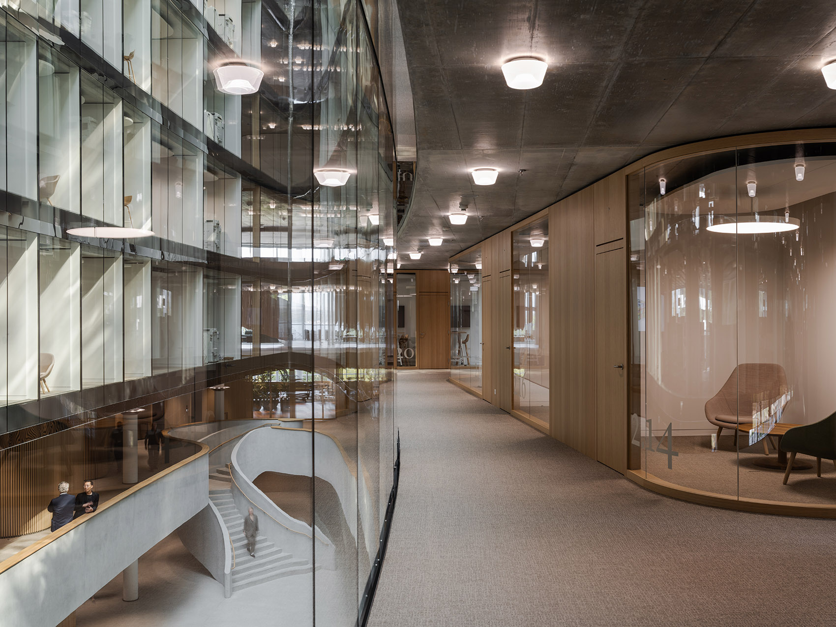 隆奥银行全新“One Roof”总部丨瑞士日内瓦丨Herzog & de Meuron-27