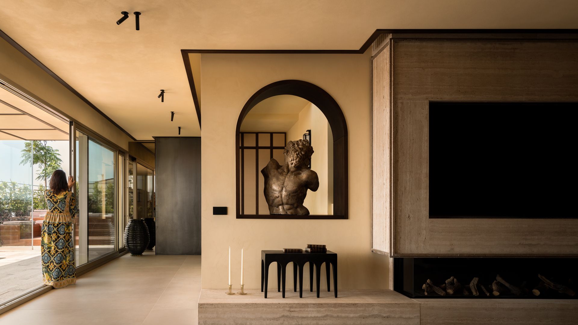 那不勒斯具有民族魅力的顶层公寓丨意大利那不勒斯丨Aureum40 studio-1