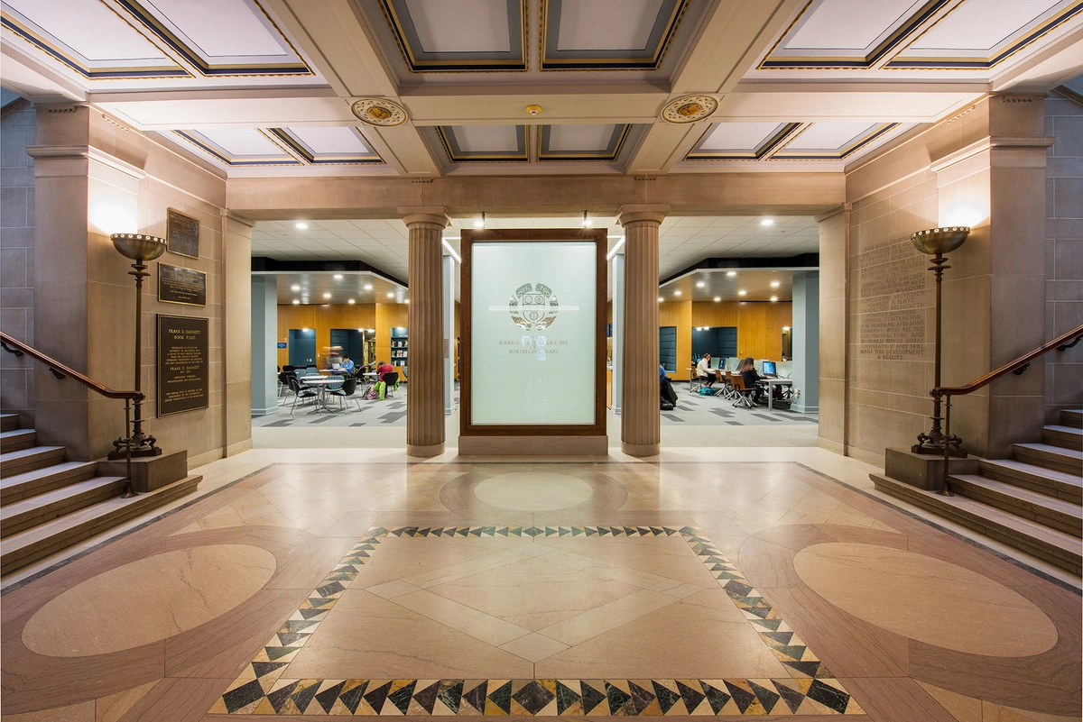 罗切斯特大学拉什·里斯图书馆-8