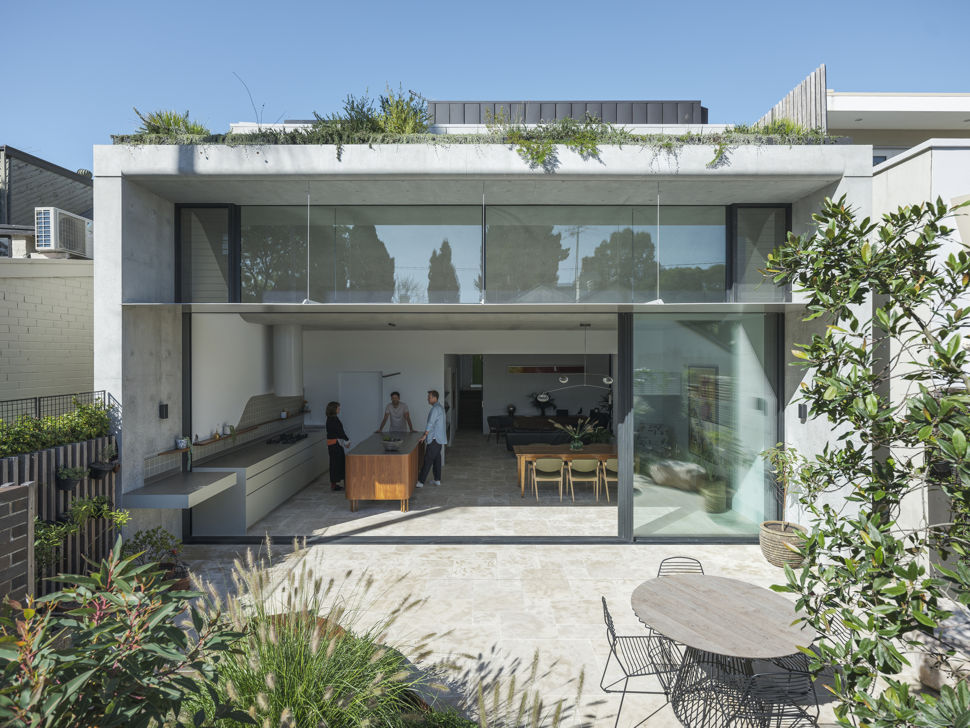 隐蔽花园住宅丨澳大利亚悉尼丨Sam Crawford Architects-31