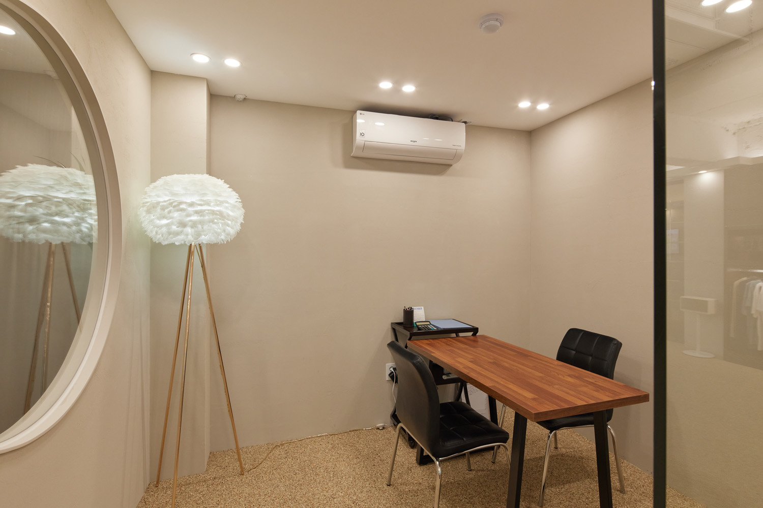 60 平高级氛围的瑜伽&普拉提空间设计-5