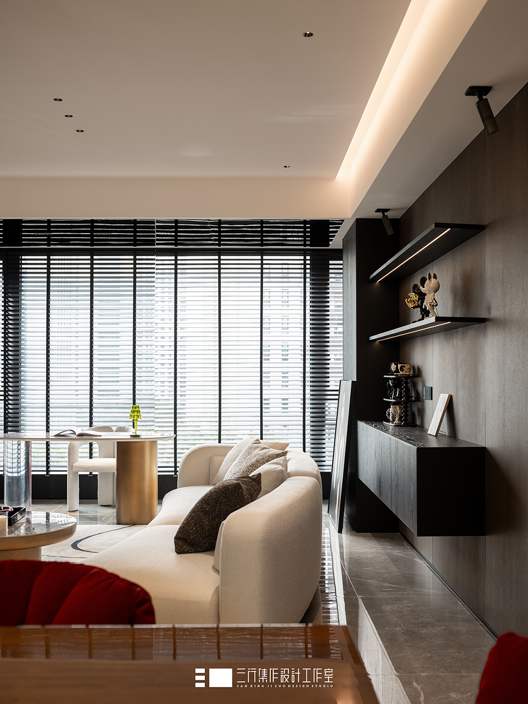 黑金焕境·奢意天成丨三行集作设计工作室-21