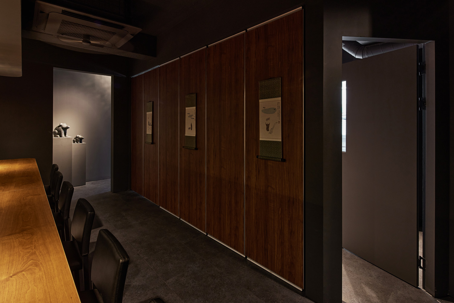 韩国某餐厅高级内饰设计-14