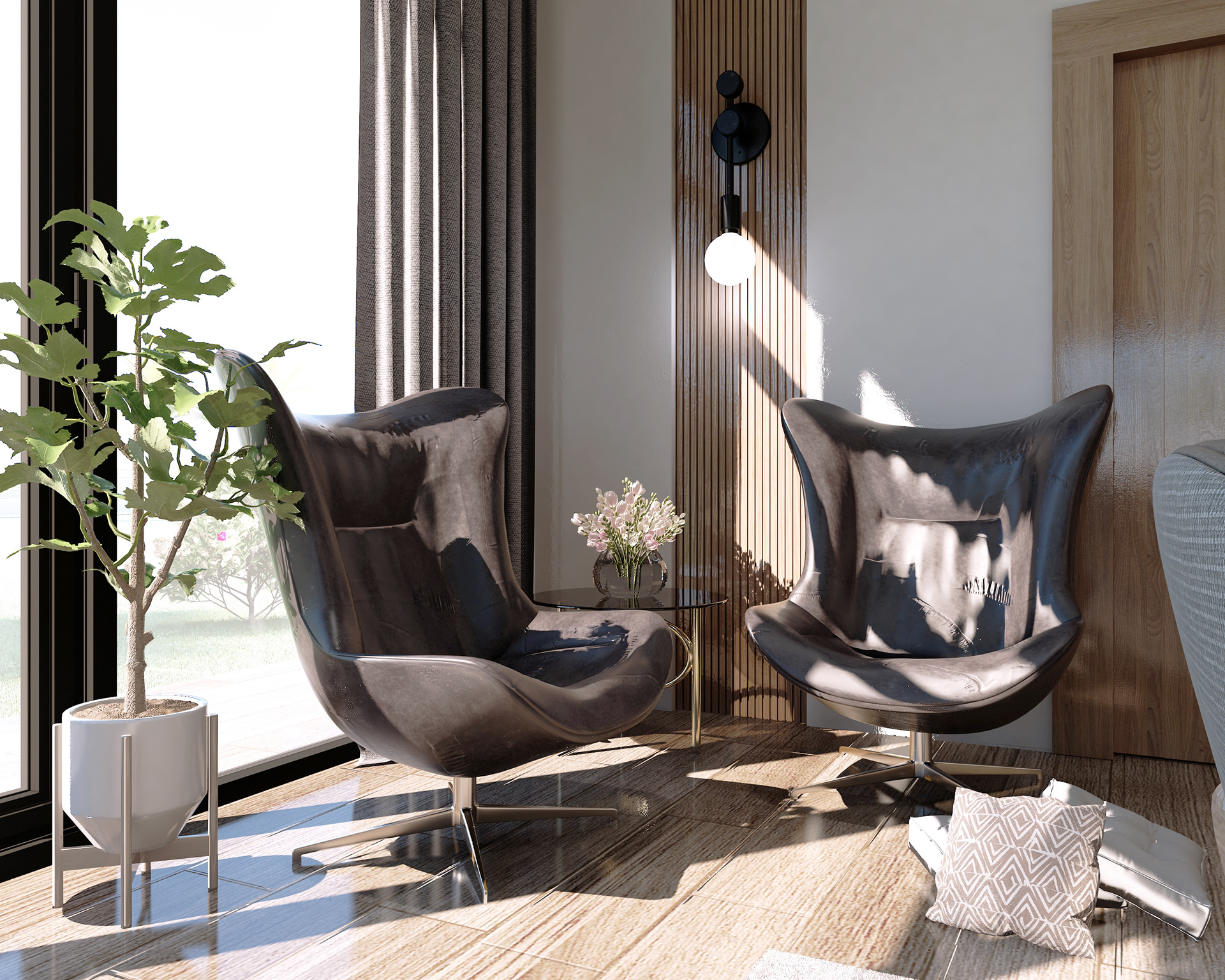 LIVING AREA , PRIVATE VILLA , SAUDI ARABIA-6