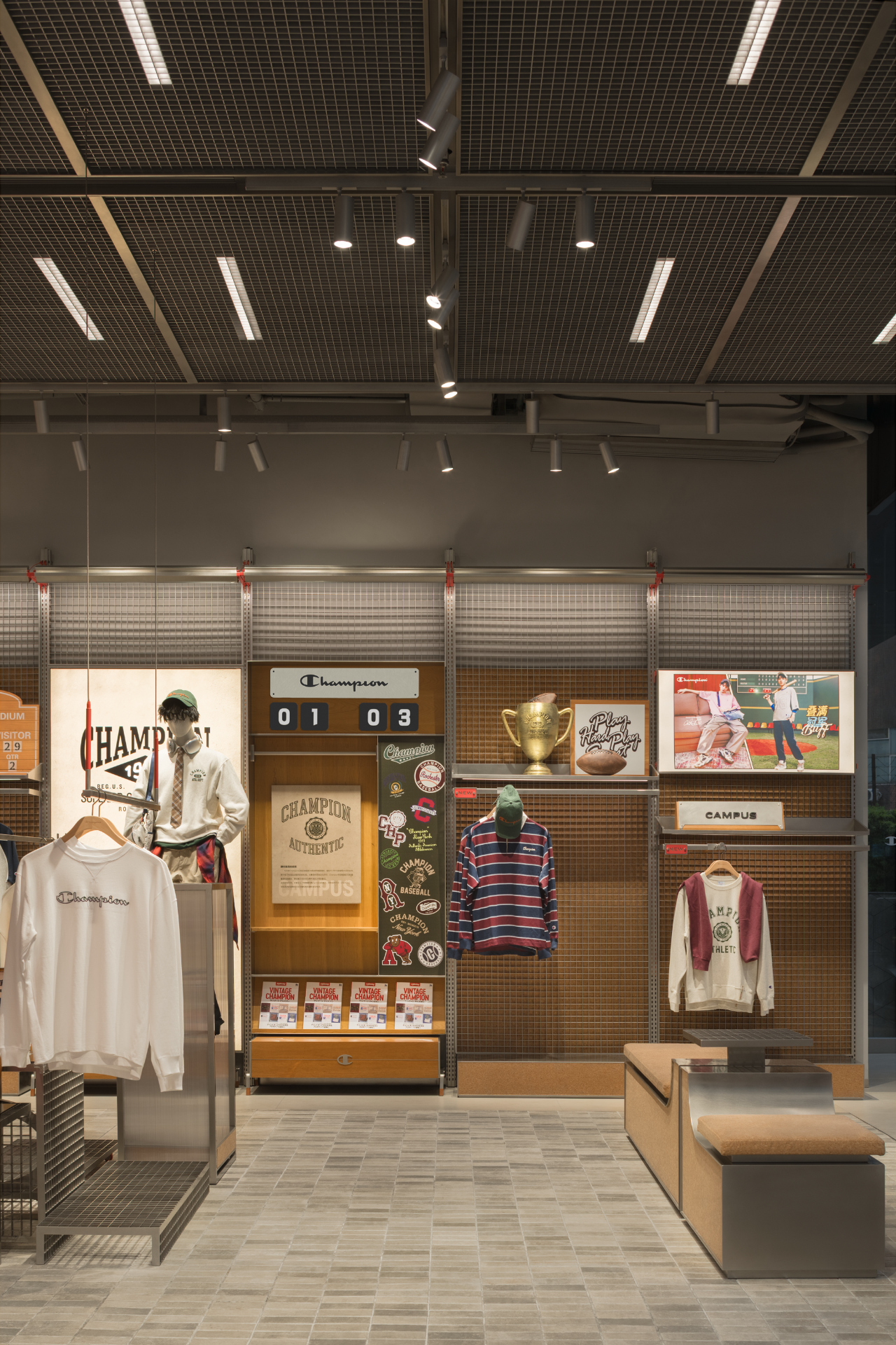 Champion成都盈嘉旗舰店空间设计丨中国成都丨立品设计-13