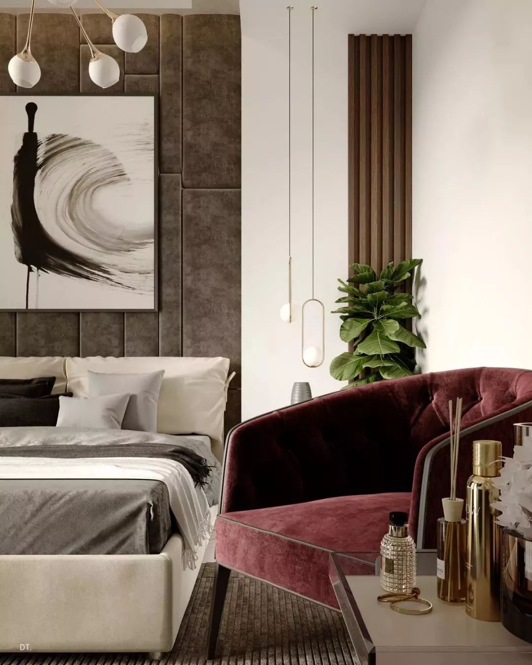 现代轻奢,温馨雅致的空间艺术-68