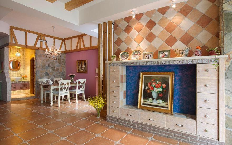 阿尔卑斯山欧风乡村小屋-4