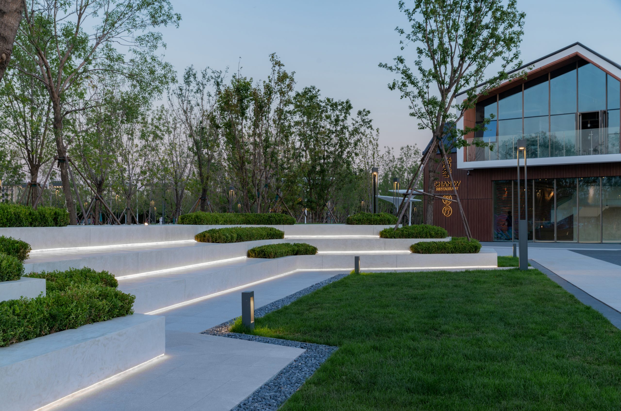 远洋秦皇岛蔚蓝海岸度假小镇商业街丨中国河北-13