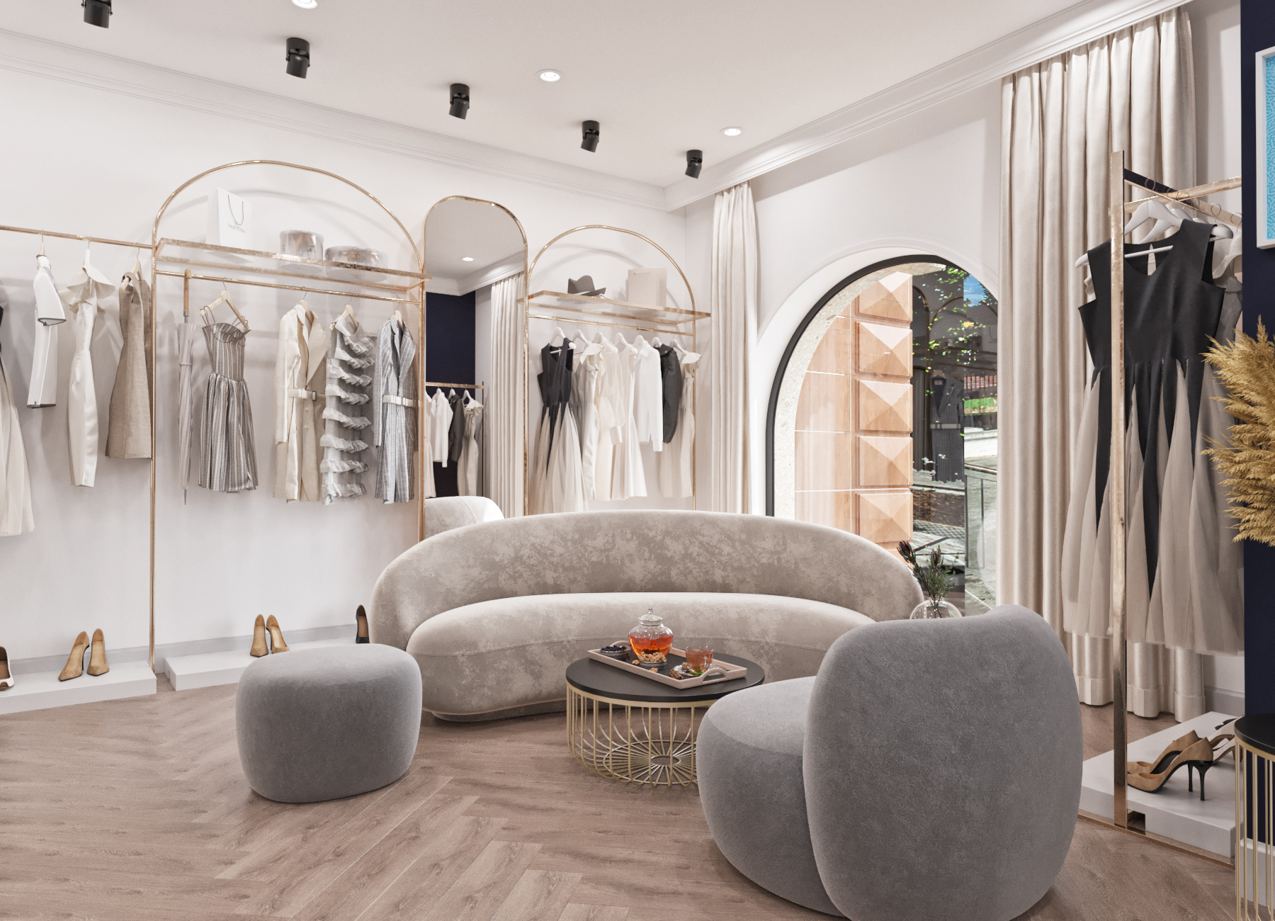 Clothing store and tailoring shop.-4