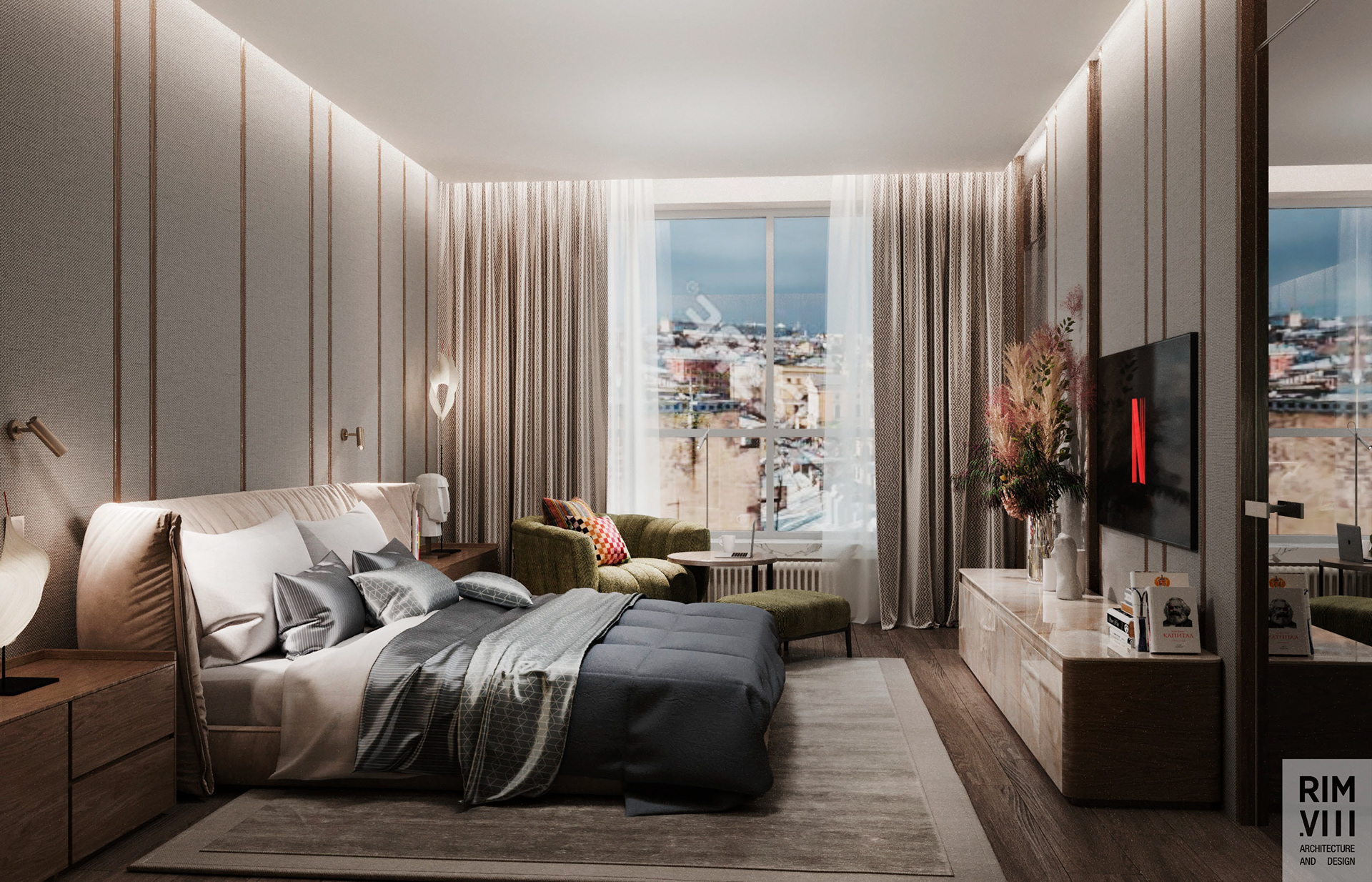 “新奢华”两层公寓设计丨RIM.VIII 建筑工作室-22