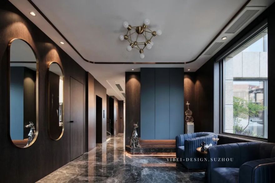 静谧江南院落 · 苏州中海独墅岛别墅设计丨中国苏州丨一贝设计-14