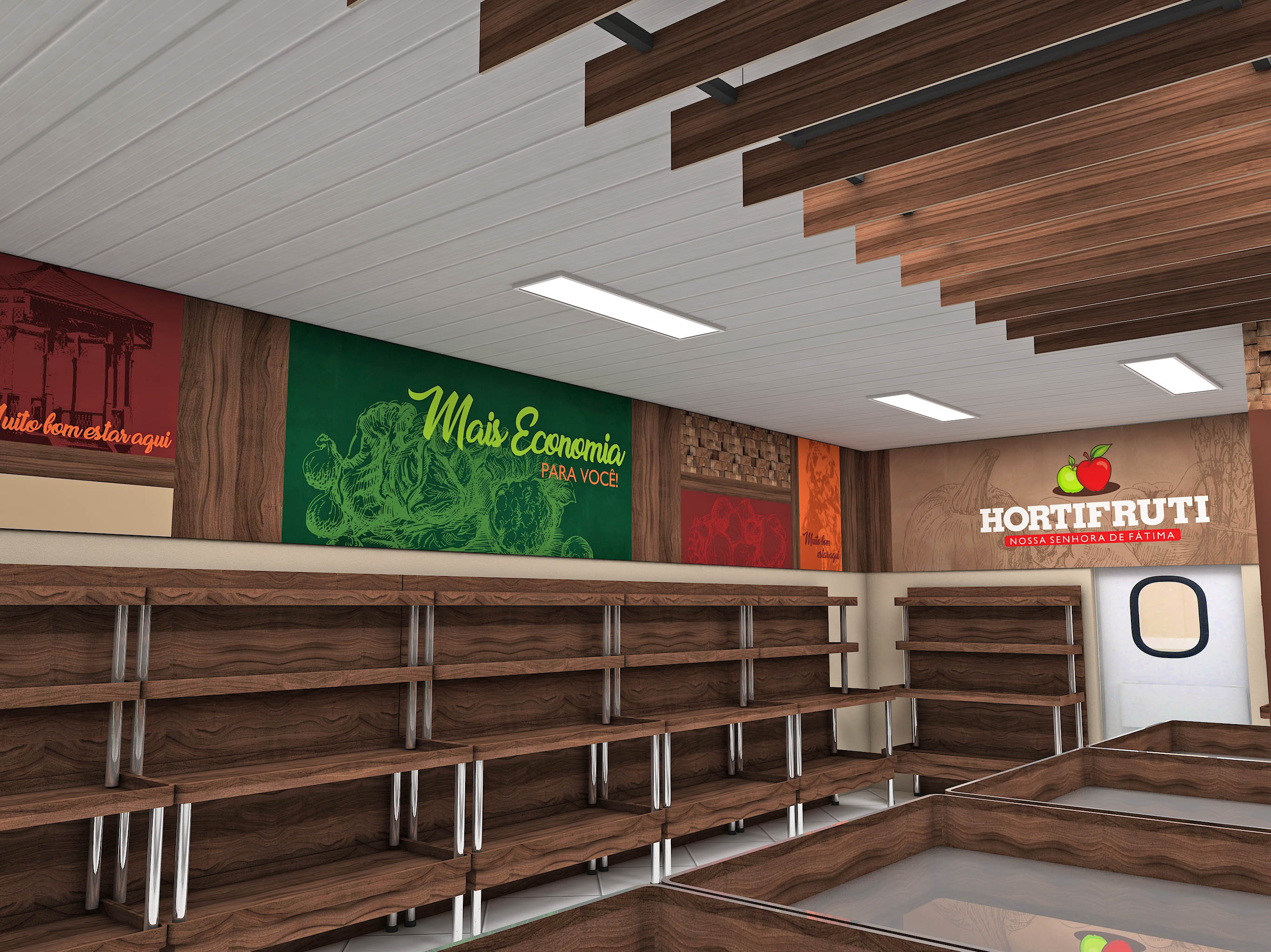Hortifruti NSF Sigange/Facade - Sinalização e Fachada-3
