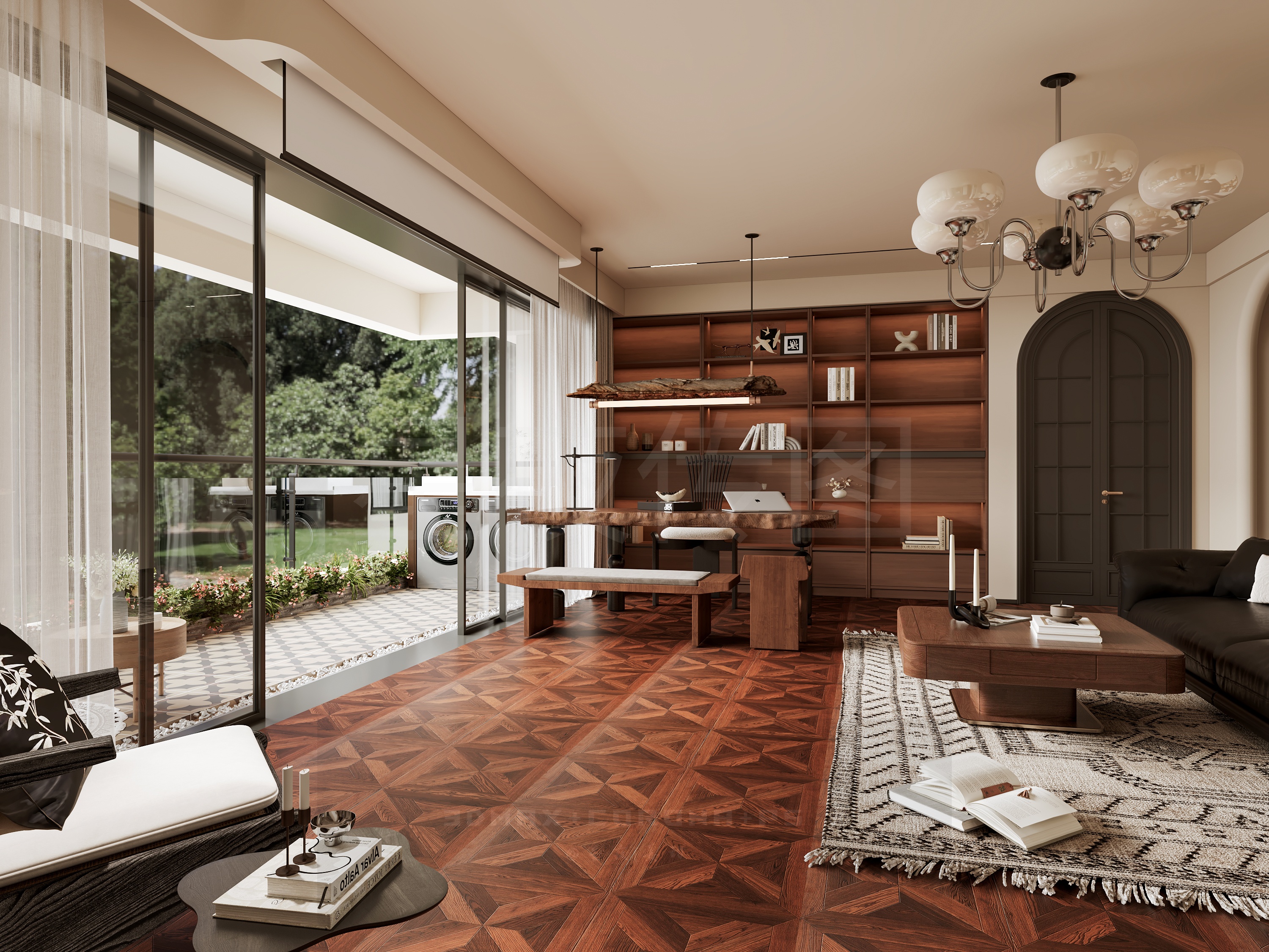 中古东方美学，有腔调也有烟火气的家-6