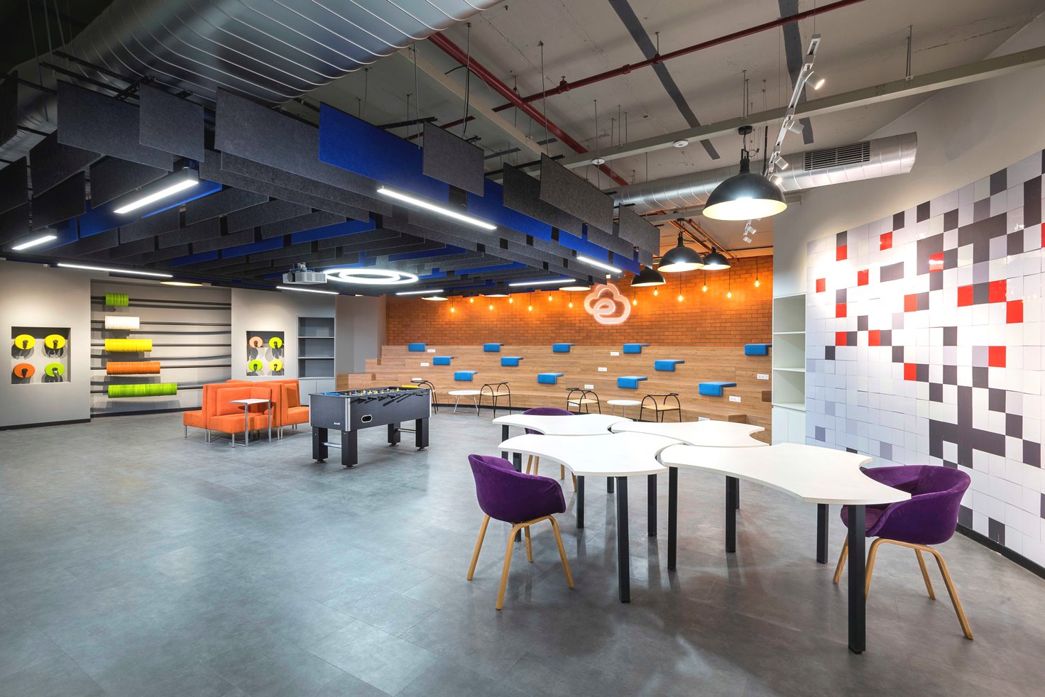 Evergent 社区启发式办公空间设计-20