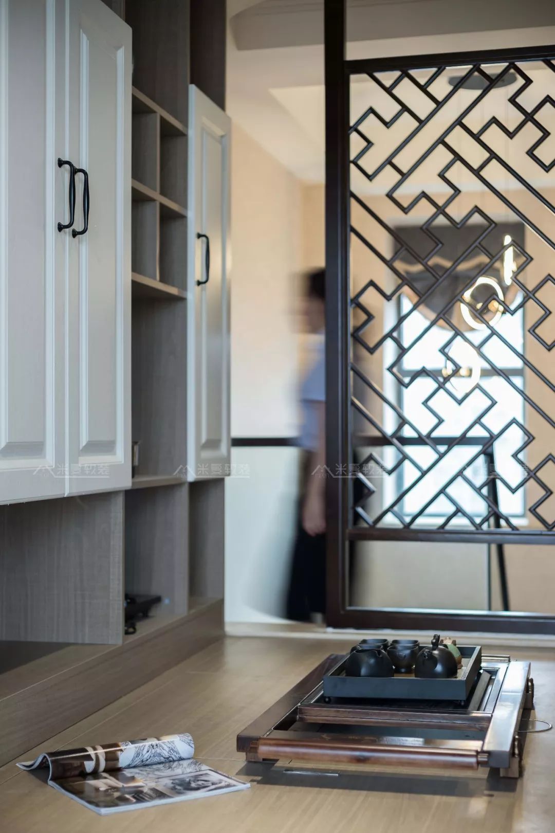 东方静谧—新中式风格（软装实景案例）-41