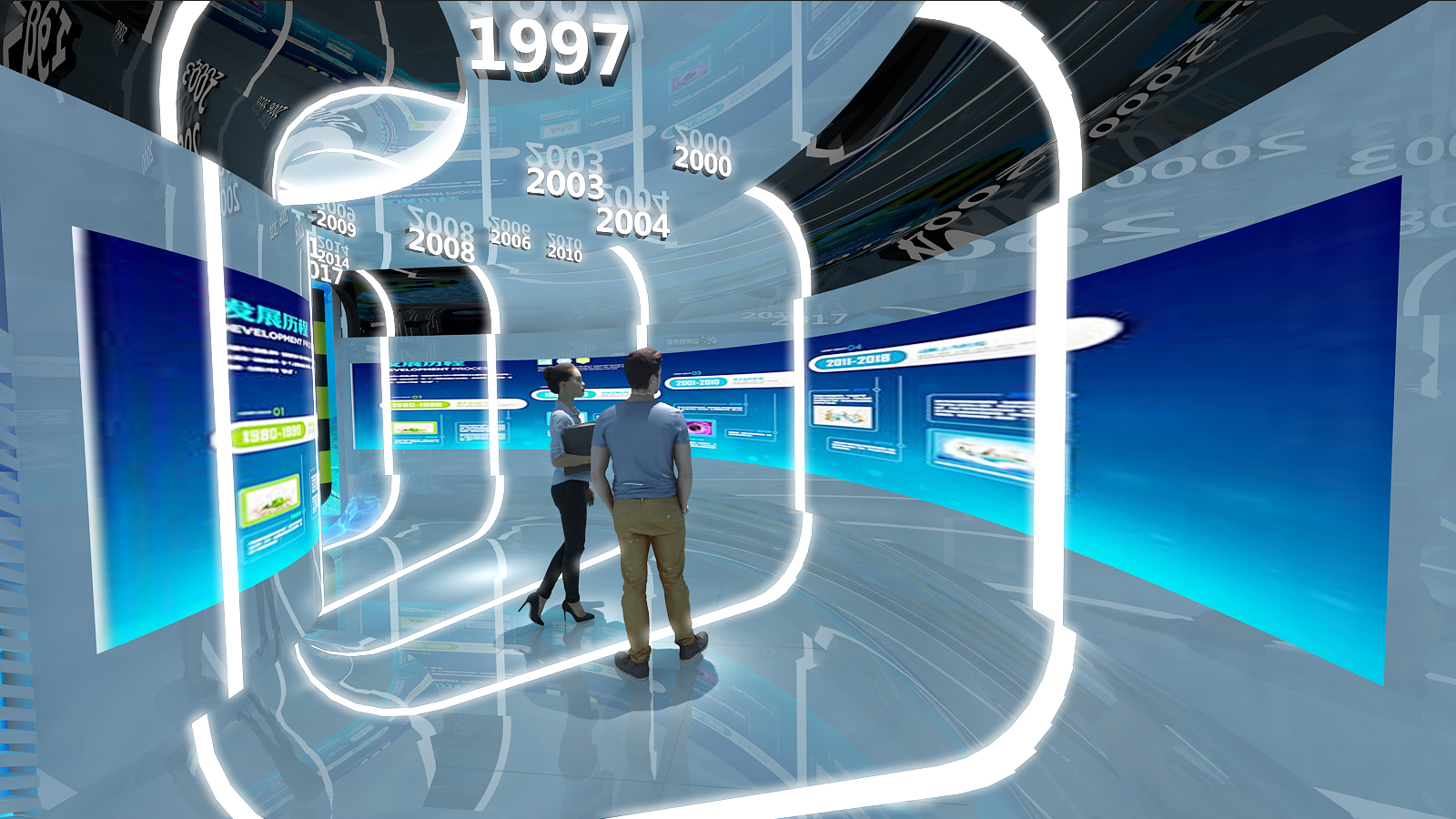 中国电信展厅-9