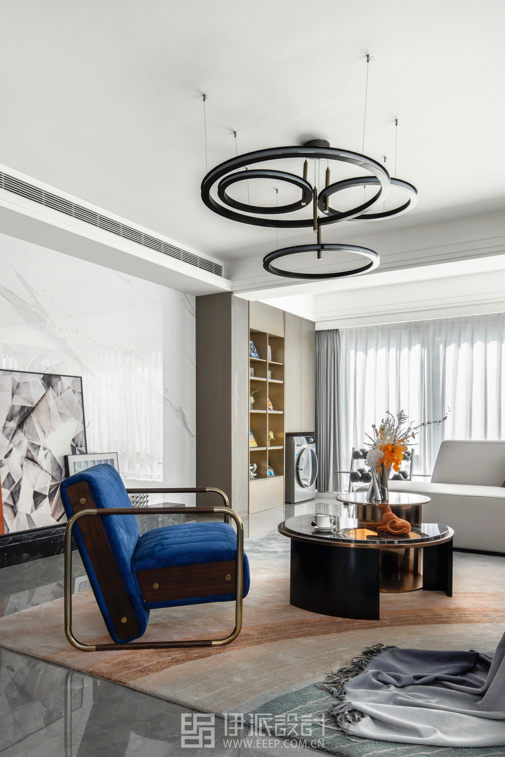 山东中央云璟项目高层样板间软装设计丨中国临沂丨深圳市伊派室内设计有限公司-38