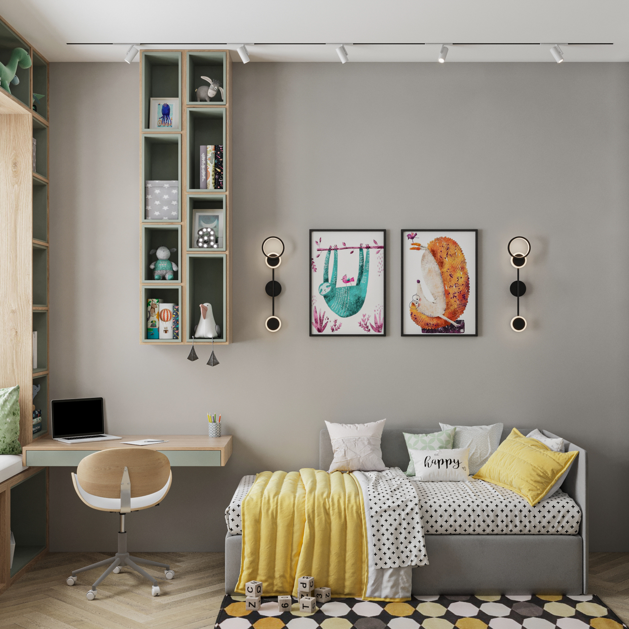 Moskow 儿童房设计-4