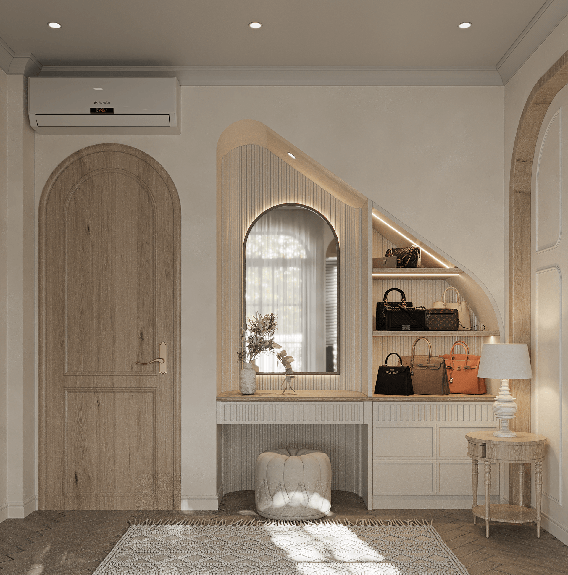 农舍卧室和壁橱丨越南胡志明市-6