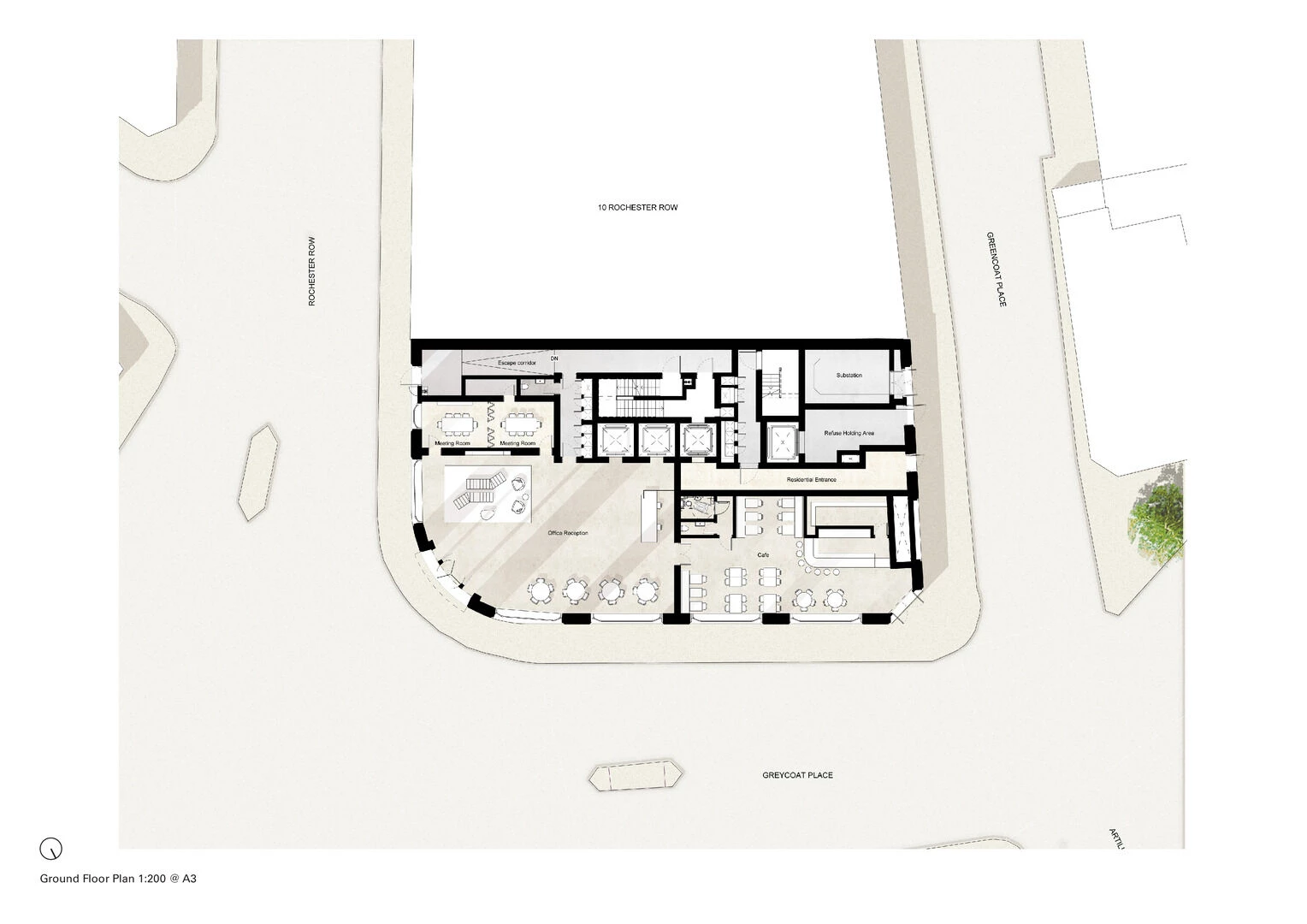 1820 格雷科特广场丨英国伦敦丨Squire & Partners-23