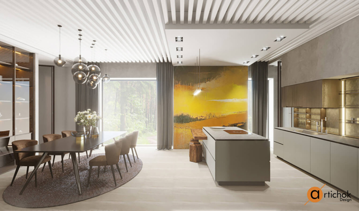 Дом в живописном лесу（森林中的房子）丨乌克兰基辅-14