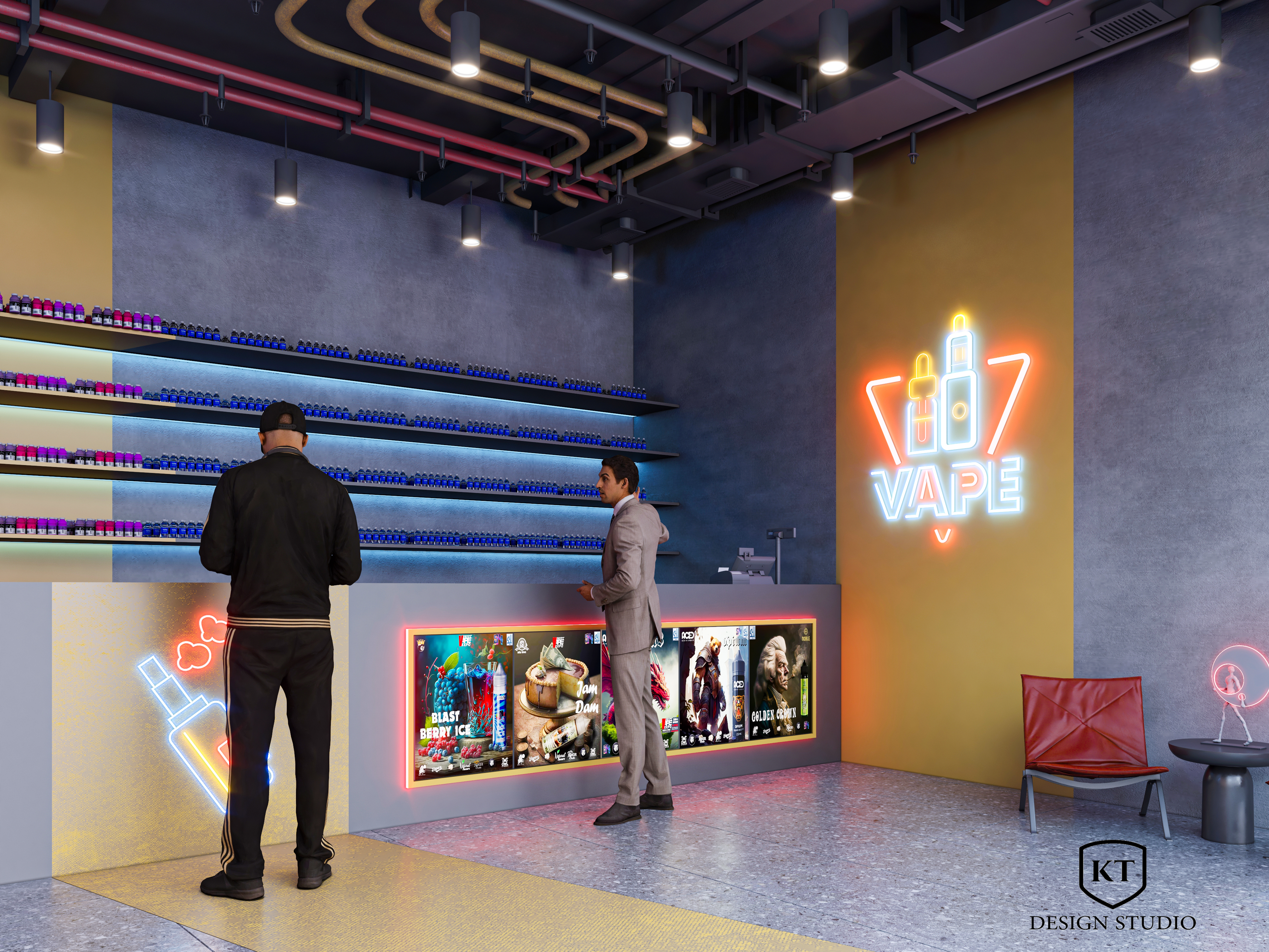 电子烟商店设计丨KT_DESIGN STUDIO-16