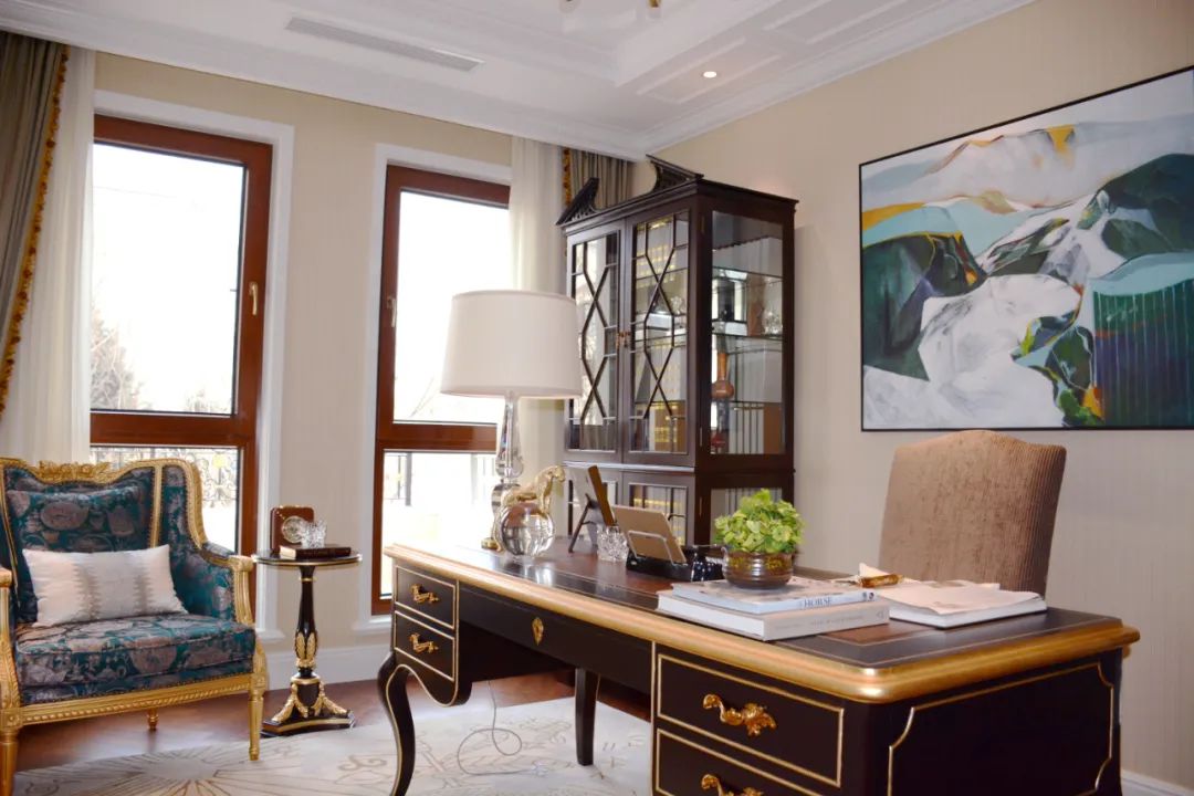 邦成·宫园墅法式轻奢风室内设计丨中国包头丨众诚装饰-40