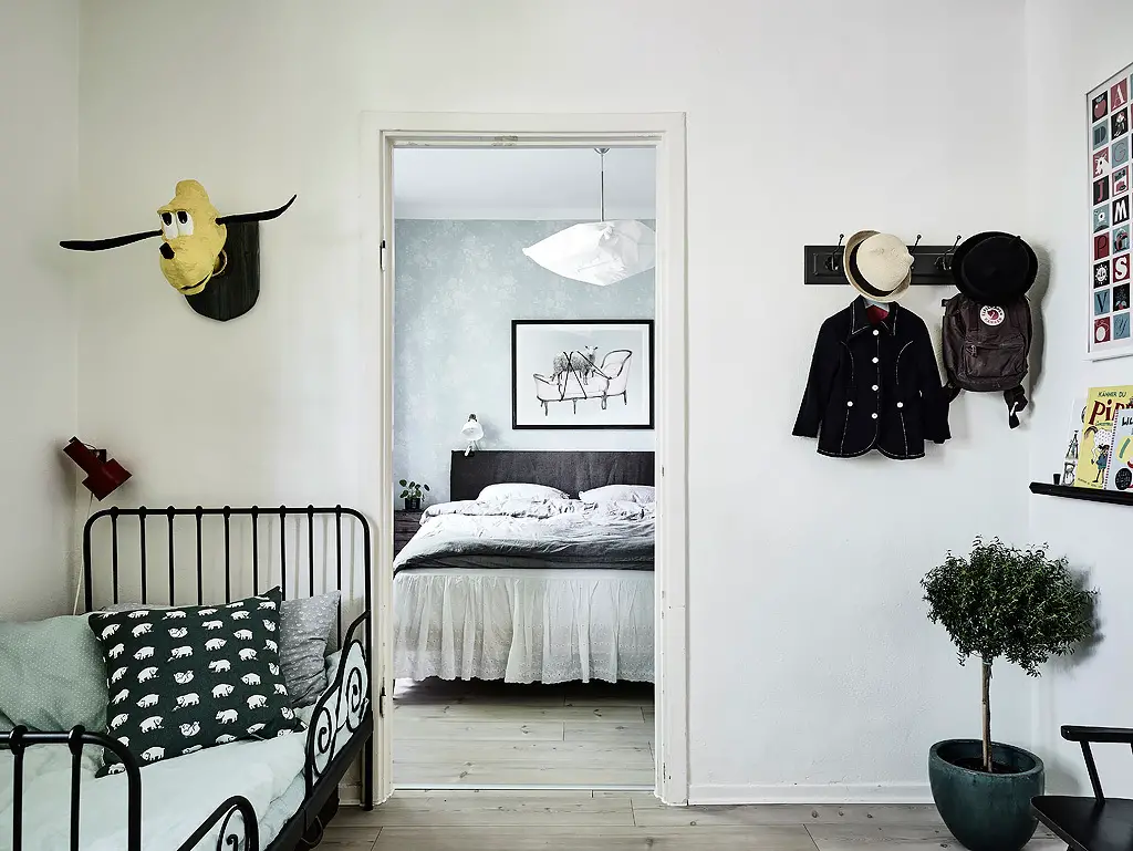 蓝调晨光 | Scandinave 风格的惊喜公寓-28