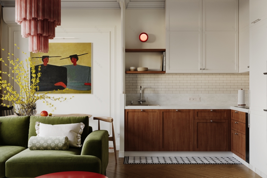 莱根达小区(ЖК Legenda),马洛赫京斯基区64号丨设计师 Саша Михайлова-11